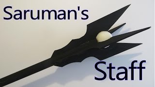 Make Sarumans Staff from Lord of the Rings [upl. by Kalil]