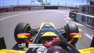 GP2 2013 Richelm onboard at Monaco FP [upl. by Kiley]