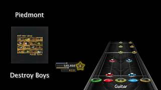 Piedmont  Destroy Boys  Clone Hero Chart Preview [upl. by Oranneg]