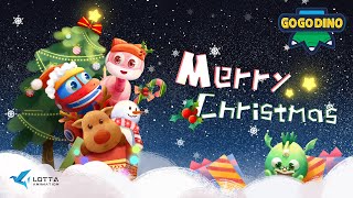 🎅 GOGODINO’s Best Winter Exploration🎄 Dinosaur Christmas  Christmas Song  Dinosaur  Robot  Toys [upl. by Noffihc]