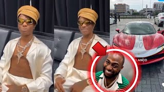 quotWizkid Paid in full for his FERRARIquot  Wizkid Finally REPLY Davido Fans over Ferrari Saga [upl. by Sorac599]