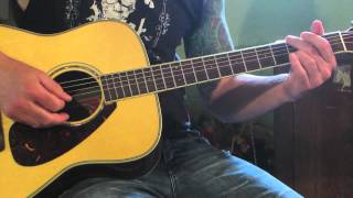 Staind  Its Been Awhile  Acoustic Guitar Lesson [upl. by Tadd]