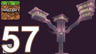 Minecraft Pocket Edition  Gameplay Walkthrough Part 57  End City iOS Android [upl. by Eilerua]