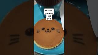 Cute and Hungry breakfast cute freebreakfaat pancake bunny breakfastideas coffeelover [upl. by Ellata]