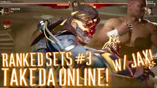 Takeda Ranked Sets 3 Lets Try Jax  Mortal Kombat 1 “Takeda” Jax Gameplay Online Ranked Sets [upl. by Autry]