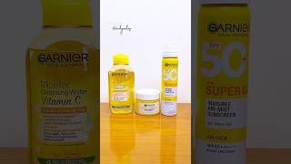 PAKET BRIGHTENING GARNIER skincare skincareroutine racunskincare garnier sunscreen [upl. by Berni]