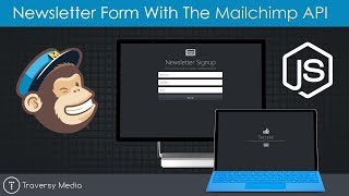 Newsletter Signup App  Mailchimp API [upl. by Ravid]