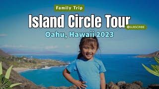 Island Circle Tour Oahu Hawaii 2023 [upl. by Murrah]