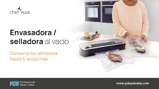 PDS Planeta  Descubre la Envasadora al vacío de ChefPlus  Batch Cooking [upl. by Conway574]