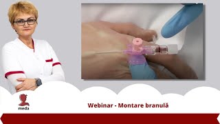 Webinar 👉 despre procedura de Montarea BRANULEI medatalos nursery asistente nurse [upl. by Yngad101]