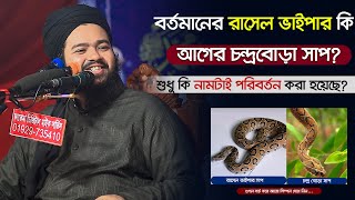 বর্তমানের রাসেল ভাইপার কি আগের চন্দ্রবোড়া সাপ শুধু কি নামটাই পরিবর্তন করা হয়েছে ৷ Ali Hasan Osama [upl. by O'Connell]