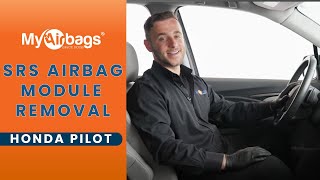 How to Remove SRS Airbag Module in a Honda Pilot  MyAirbags [upl. by Attlee771]