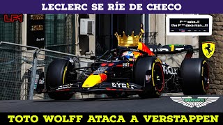 MIEDO CHECO PEREZ ATACA LO QUE NO LE GUSTA quotLO APOYAquot 🤝 MAX LLAMA PRINCESA A RUSSELL 🫨 ALONSO F1 [upl. by Olinde813]