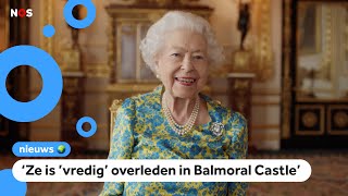 Britse koningin Elizabeth 96 overleden [upl. by Kippy]