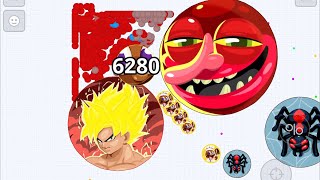 اقاريو  قيم بالصوت أقوى انتقام 😂💔سوينا كانونات عليهم كلهم 😏🔥 UNCUT REVENGE AGARIO MOBILE [upl. by Tingley]