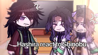 The Hashira Gyomei react to Shinobu  Manga Spoilers  NO SHIPS  KNY  mikatomioka [upl. by Ecirtahs]