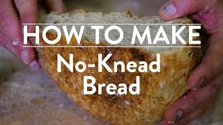 How to Make NoKnead Bread  Food amp Wine [upl. by Catarina]