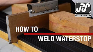 How To Weld Waterstop [upl. by Yanarp]