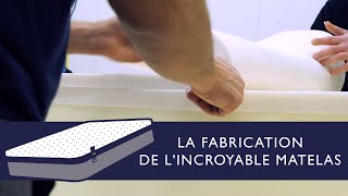 Tediber  La fabrication de lincroyable matelas [upl. by Olnee]