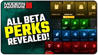 How the Perk System Works in Modern Warfare III All Beta Perks Guns Streaks amp More [upl. by Wilhelm]