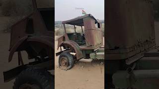 Pakistan battle vehicle 1971 Longewala War IndoPak border Jaisalmer youtubeshorts  olekkettu [upl. by Yrok]