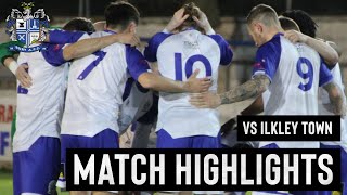 VS Ilkley Town H 1 February 2022  Match Highlights  Bury AFC [upl. by Artina846]