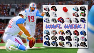 Oilers Clutch Kicking WAFL Relocation Franchise Season 2 [upl. by Rayle699]