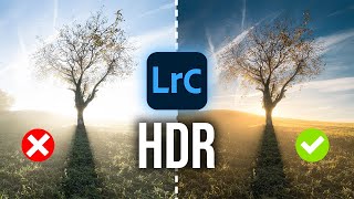 Why HDR EDITING makes Photos look SO GOOD Lightroom Tutorial [upl. by Yssep]