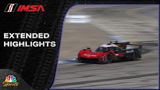 IMSA EXTENDED HIGHLIGHTS Twelve Hours of Sebring qualifying  31524  Motorsports on NBC [upl. by Jandy]