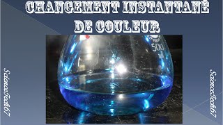 Tutoriel  Changement instantané de couleur  expérience amusante [upl. by Anibor]