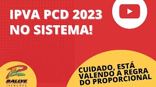 IPVA PCD SP 2023 CUIDADO VALOR DEVIDO ENTRE 70k e 100k [upl. by Cocks263]