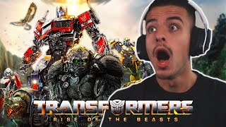 FIRST TIME WATCHING Transformers Rise of The Beasts [upl. by Leroj]