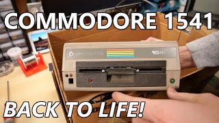 Fixing a Commodore 1541 Disk Drive [upl. by Aihsel523]