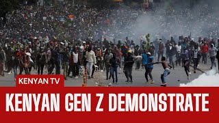 THE RISE OF GEN Z DEMONSTRATORS [upl. by Eidlog]