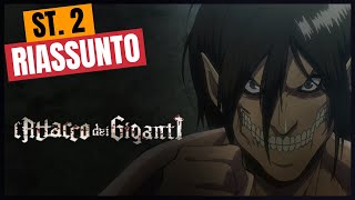 Riassunto LAttacco dei Giganti  Stagione 2 [upl. by Ranice]