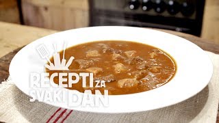 Čobanac  video recept [upl. by Photina]