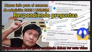 Si vas a postular al examen de admisión 2025 I UNMSM debes ver este video [upl. by Locklin378]