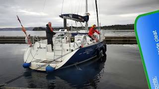 RYA Day Skipper Boat handling  Spronging 180 [upl. by Adar]