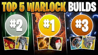 The Top 5 WARLOCK Builds that Every Guardian Needs for PVE Content  Destiny 2 The Final Shape [upl. by Annaili]