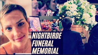 RIP Jane Marczewski aka Nightbirde Funeral Memorial amp Celebration of Life Hard Not To Cry [upl. by Mcarthur]