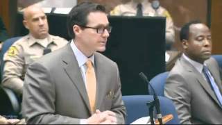 Conrad Murray Trial  Day 1 part 2 [upl. by Rotce]