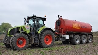 Claas Axion 940 amp DEWA mesttank 26m³  Loonw Van Geyte gebrs [upl. by Sadirah313]