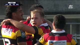 HIGHLIGHTS Taranaki v Waikato Bunnings NPC Round 5 [upl. by Atelra901]