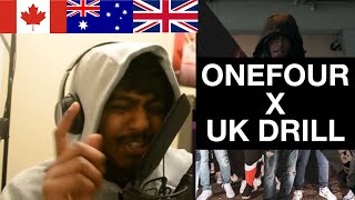 Onefour x UK DRILL REACTION The Coldest Link Up 2 [upl. by Gilda]