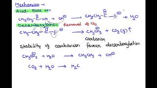 Decarboxylation Reaction [upl. by Angelita]