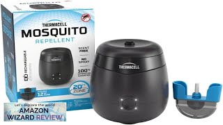 Thermacell Patio Shield Mosquito Repellent ESeries Rechargeable Repeller 20’ Mosquito Review [upl. by Althea]