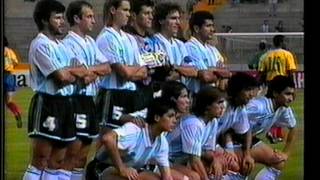 Argentina campeón copa américa 1991 y 1993 [upl. by Leahcir]