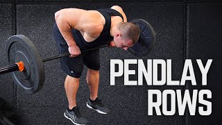 How to Build Your Upper Back with Pendlay Rows [upl. by Icak]