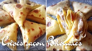 ❥ Crêpes façon Briouates [upl. by Aztirak]