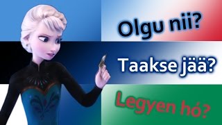 Frozen  Let It Go FinnoUgric Mix [upl. by Akilegna]